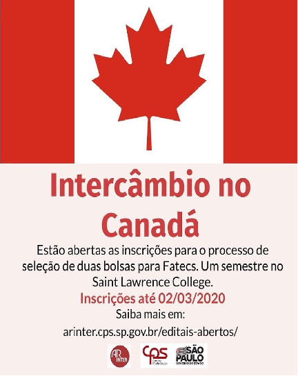 Foto da notícia IntercÃ¢mbio no CanadÃ¡