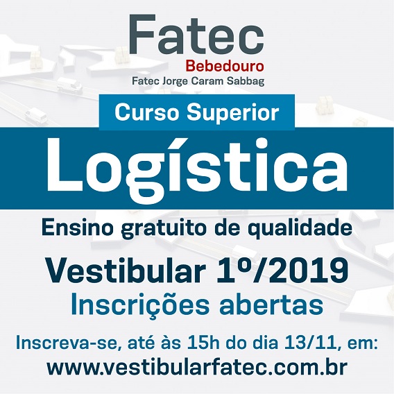 Foto da notícia Vestibular 1º/2019 - Inscrições abertas!