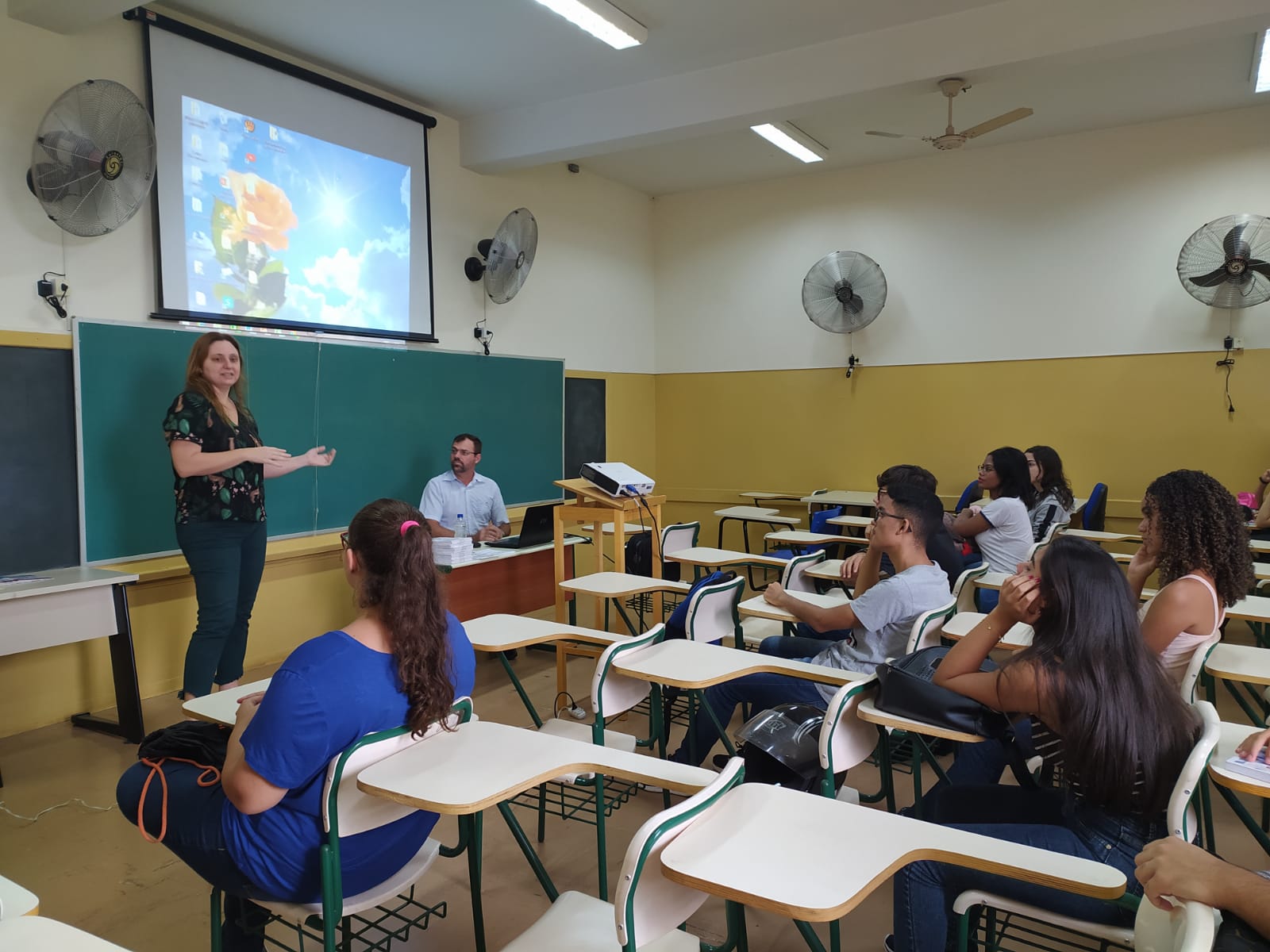 Foto da notícia Aula Inaugural Novotec Expresso